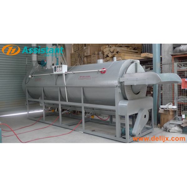 DL-6CSTL-Q80 Gas Heating Continuous Tea Steaming Steamer Machine 1200*5200*2610 mm