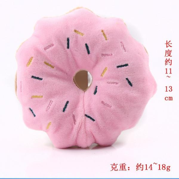 Interactive Plush Pet Toys Chewing Squeaky Plum Toys Fruit And Vegetable Stuffed Toys