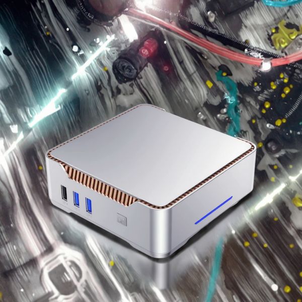New Business Mini PC  Triple Display 16GB RAM 512GB M.2 SSD Win11 Linux USB-A Desktop Computer