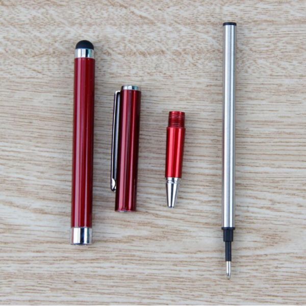 Best Selling Cheap Logo Printed Stylus Metal Pen ,Touch screen pen