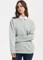 As camisetas 100% unisex da luva do algodão do OEM por muito tempo gerenciem frouxamente para baixo o Hoodie do colar