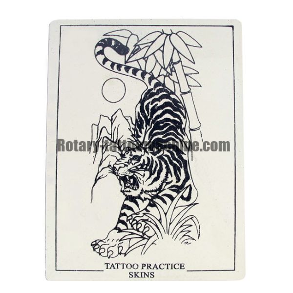 Rubber Fake Tattoo Practice Skin No Poison 0.3cm Thickness With Pictures