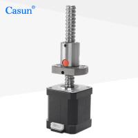 NEMA 17 Motor paso a paso de tornillo de bola 320mN.M Motor paso a paso lineal para automatización