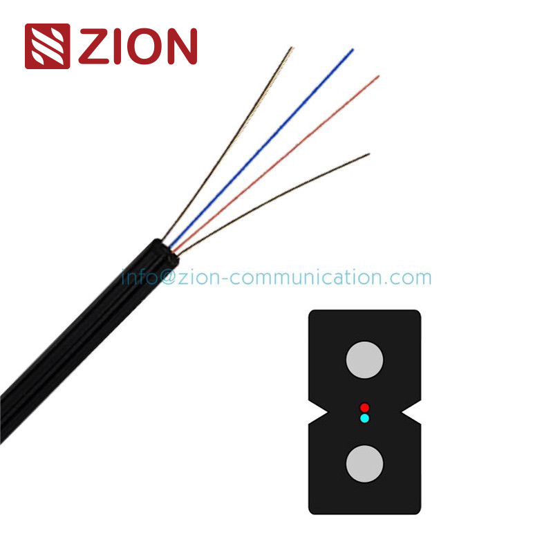1 кабель падения ядра G657A оптически Gjxh Gjxfh Ftth ядра 2 с курткой Lszh
