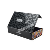 Caja magnética personalizada de embalaje caja de regalo plegable con logotipo UV