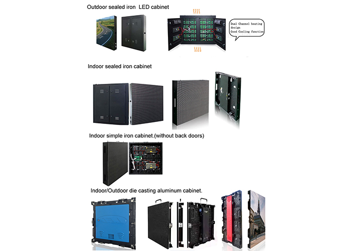 На открытом воздухе 3 афиша СИД сторон 1920Hz 5500CD P6 мобильная