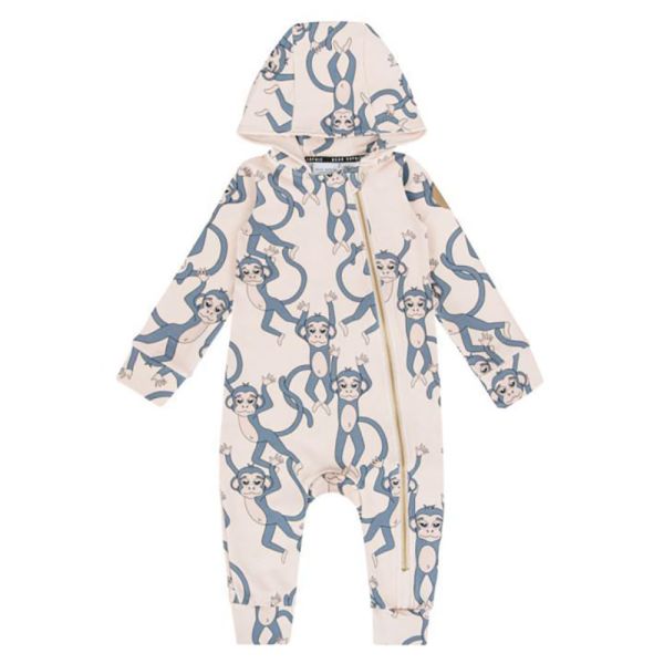 Toddler Jumpsuits Clothes custom print organic bamboo cotton newborn hooded romper