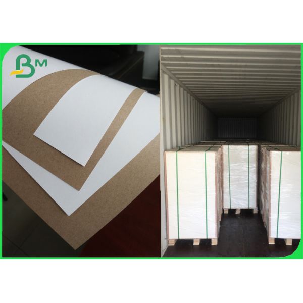 170gsm 200gsm Flip Side Kraft Paper One Side Coated for Packaging сторона бумаги Крафт одного оборотной стороны медали 170гсм 200гсм покрыла для упаковки