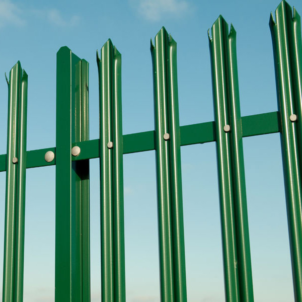 Customizable Easy To Assemble Zinc Steel Security Fence Powder Coated Metal Frame For Farm Fencing