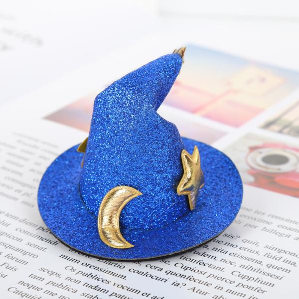 Halloween Hat Hairpin Costume Bonnet Hair Accessories For Kids Hair Clips Sequins