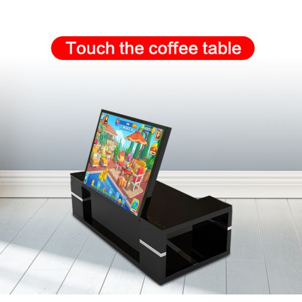 55 inch Manufacturer price smart home interactive touch screen desks for coffee shop advertising display