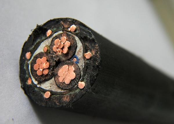 SEU Concentric Neutral Cable , Medium Voltage Wire Copper Conductor