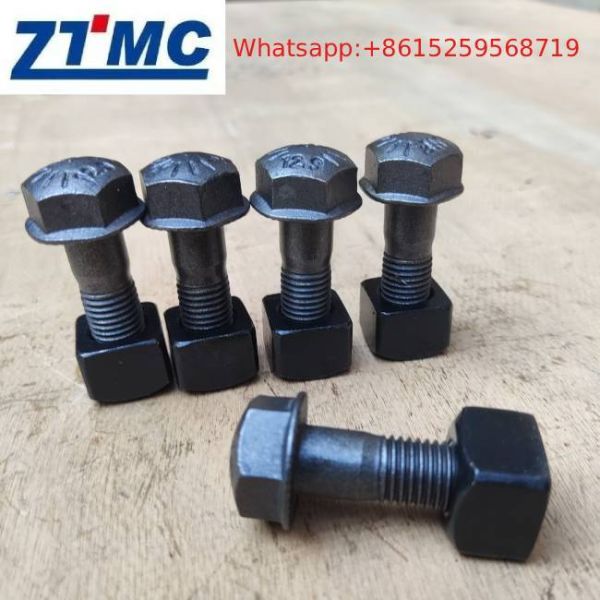 9W3361 Excavator Track Shoe Bolts And Nuts For E320 /325 9W3619