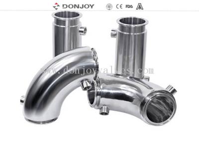 Jacketed Insulation Welding Elbow Stainless Steel Sanitary Fittings Insulation Welded Pipe