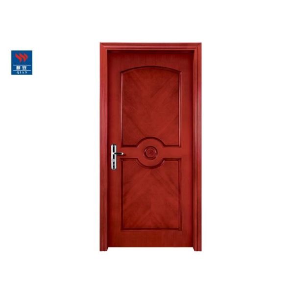 Hotel Room Fire Rated Wooden Doors Modern Bedroom Single Door Design