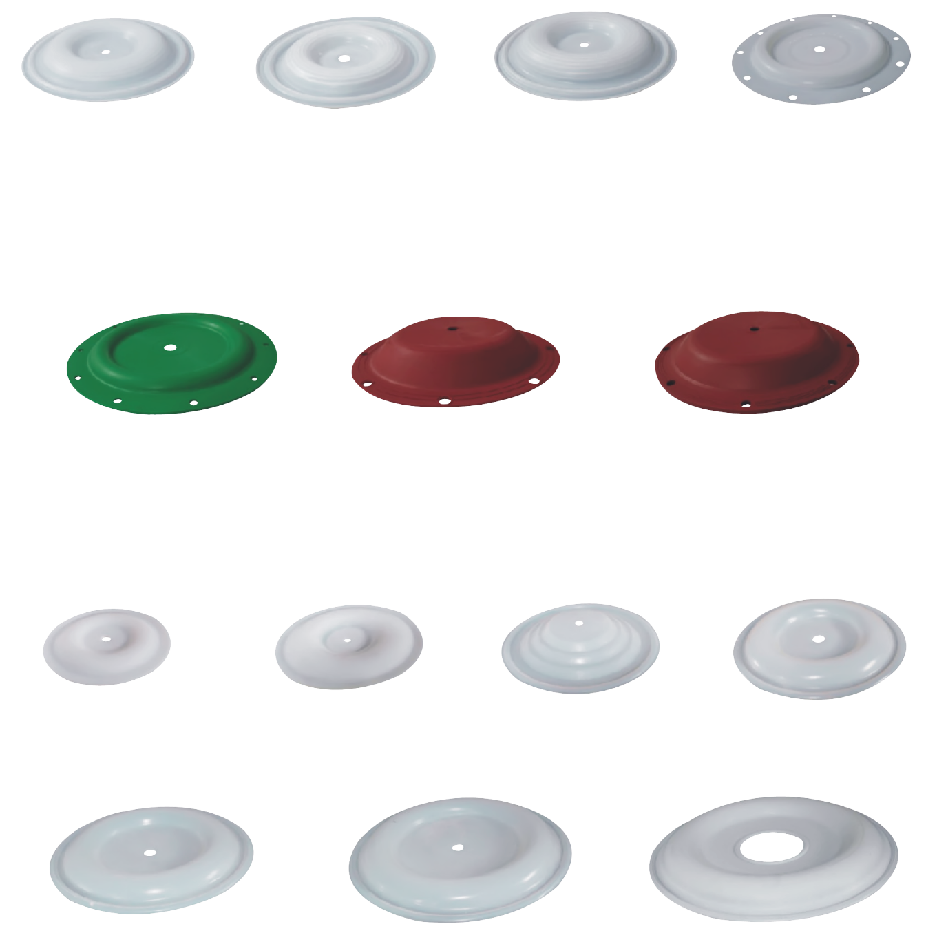 Материал диафрагмы Ptfe шарика 3 частей насоса диафрагмы дюйма эксплуатируемый воздухом