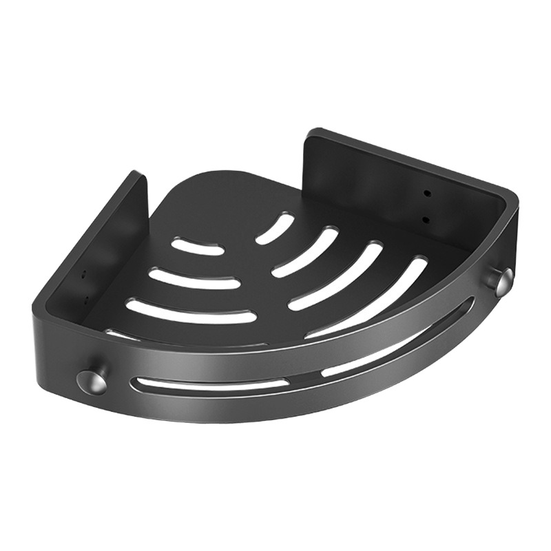 Hot Selling Warehouse Bathroom Kitchen Wall Mounted Shelf Metal Storage Rack