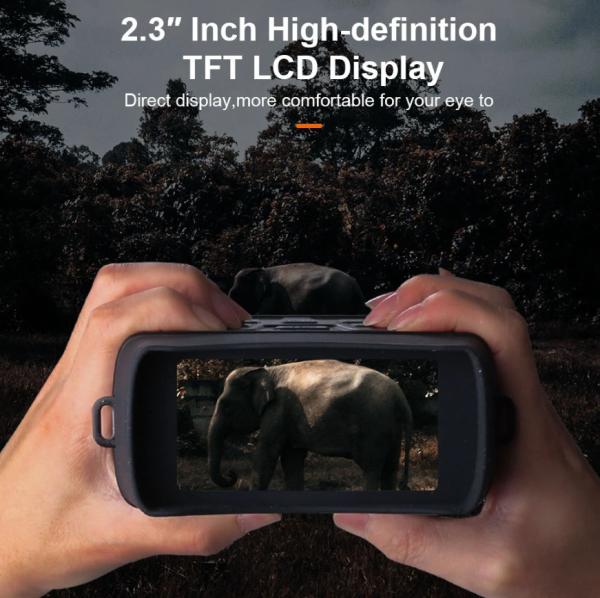 High Power Optics Infrared Imager Night Vision Binoculars 984ft for Hunting