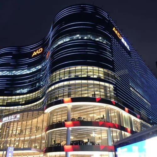 12V IP67 Écran rétractable RGB résistant à l'eau Éclairage de point LED Réseau publicitaire à usage extérieur