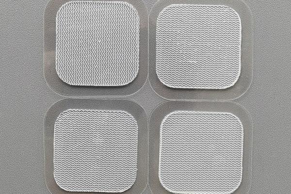 QS-TECH 40 x40mm electrodes adhesive gel sheet for Low and medium frequency therapeutic apparatus