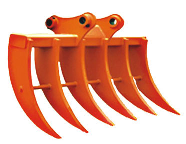 Excavator Rake for PC200/CAT320 0.8CBM for Soil Loosening/Ditch Cleaning/Reciprocating Motion/Muck Cleaning/Slope Operation