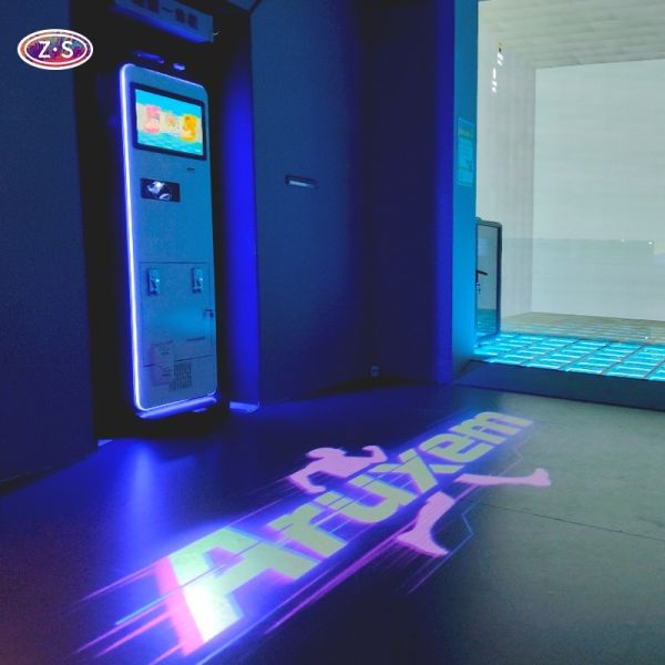 Interactive Sports Compact Motion Sensing Floor Games Solution Equipment