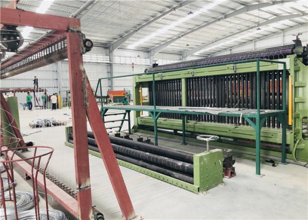controle sextavado do PLC da máquina de enrolamento da máquina/borda da rede de fio 7.5kw