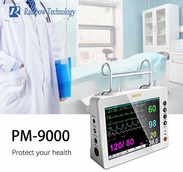 Lightweight 8 Inch Multi Parameter Portable Patient Monitor