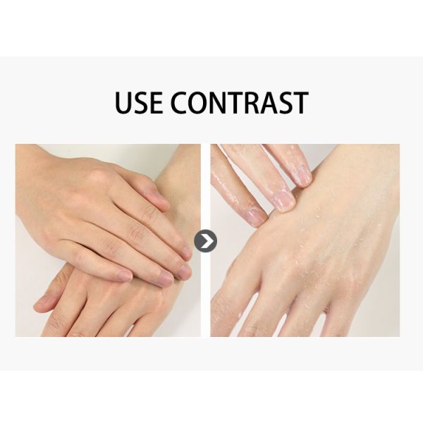 Влажные Exfoliating перчатки спа морщинки маски руки анти- для сухих рук