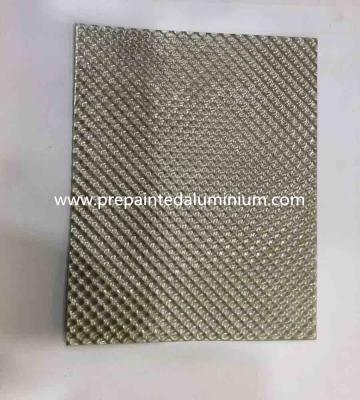 Alloy 1060 Diamond Pattern Embossed Aluminum Sheet Use For Decoration