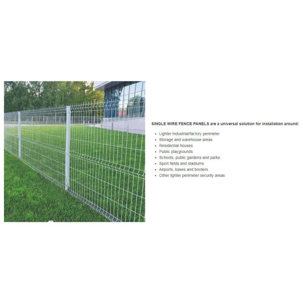3D Curved Welded Wire Fence Security Mesh Fence Panels Manufacturer