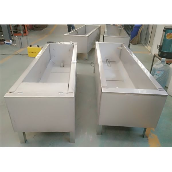 La ordeñadora parte el canal heated electrónico de acero del cuenco del agua/del agua para el ganado