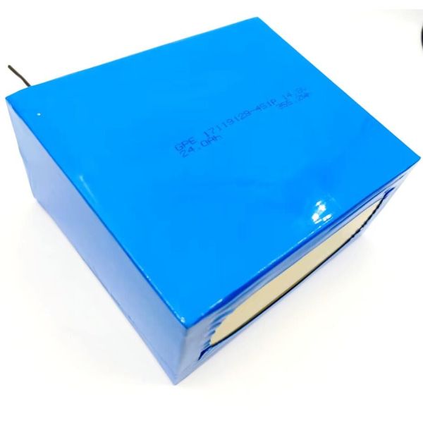 Prismatic Cell Lithium Ion Battery Pack 14.8V 24Ah with 500times Cycle Life for Power Tools and E-Bikes