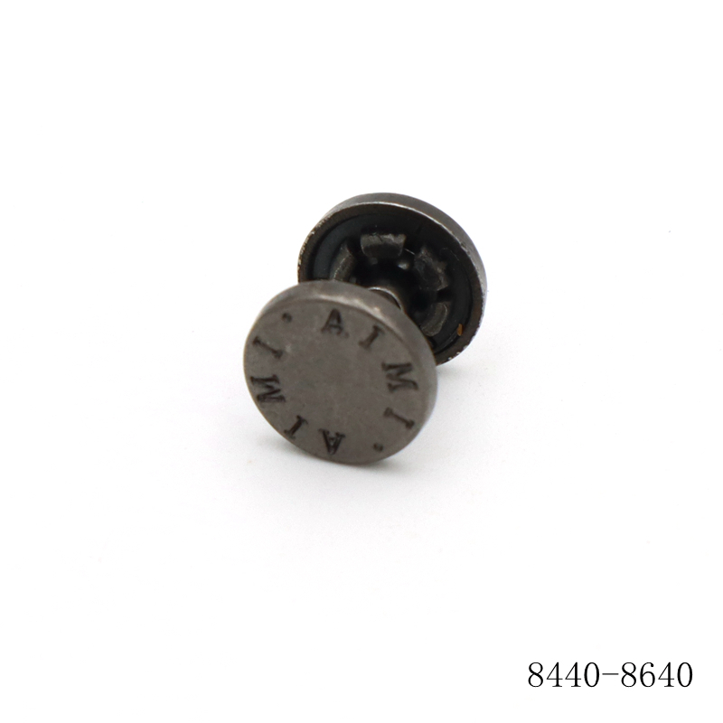 Flat Circle Rivets 12mm Silver Rivets For Leather , Bags , Handbag