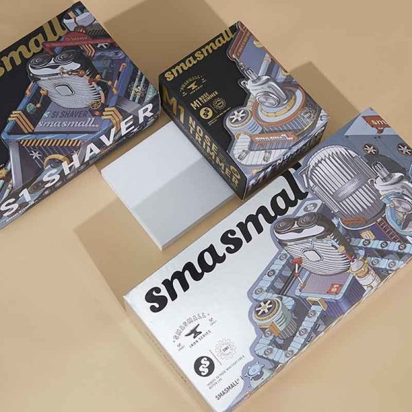 Premium Design Recyclable Paper Custom Electronics Gift Box with Hang Bag