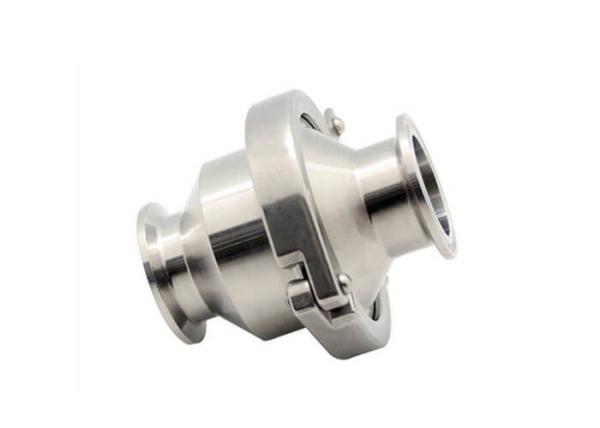 Food Grade Sanitary Check Valves With 25 To 30ra Average Internal Finish