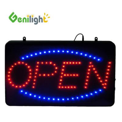 LED de forma rectangular de alto brillo OpenSign para publicidad comercial