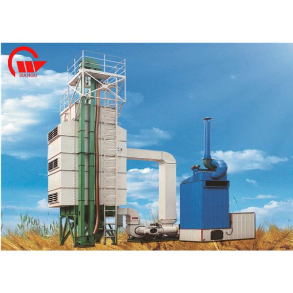 Yellow / Blue Mechanical Dryer For Rice , High Moisture Wheat Dryer Machine