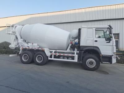 Sinotruk Howo Concrete Mixer Truck 380HP 6-10CBM 6 X 4 Euro 2 Mixing Plant RHD