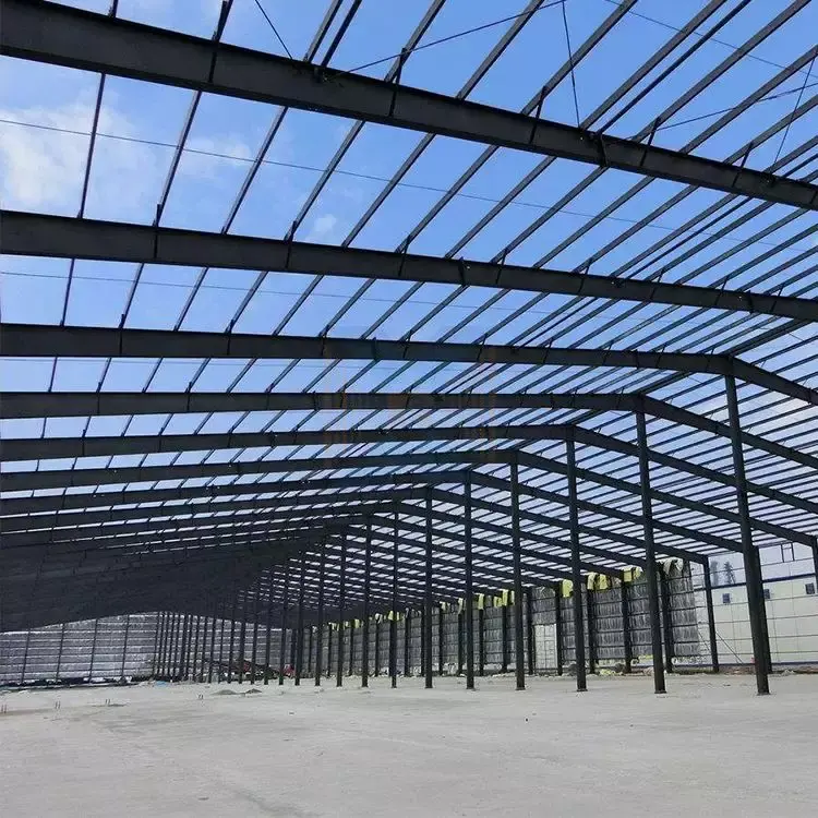 Установка ориентированного на заказчика склада стальной структуры большой пяди Prefab легкая