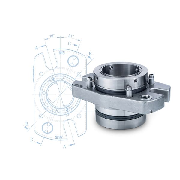 DEPAC Type 321 322 323 Stationary Double Cartridge Mechanical Seals for Pumps
