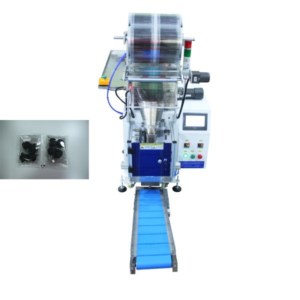 2023 Hot Sales Casters Manual Placement Sealing Bagging Packaging Machine With Printing Text Plastic Film