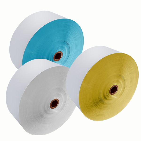 Gloss Matte PP Inkjet Sticker Paper Roll Adhesive Jumbo 100uM 1070mm