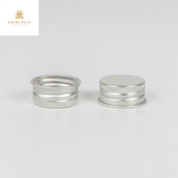 K906-2 Silver Aluminum Plastic Cap Multipurpose ISO9001 For Glass Bottles