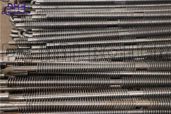 Carbon Or Stainless Steel Solid Fin Tube Boiler Accessories 1 Year Warranty