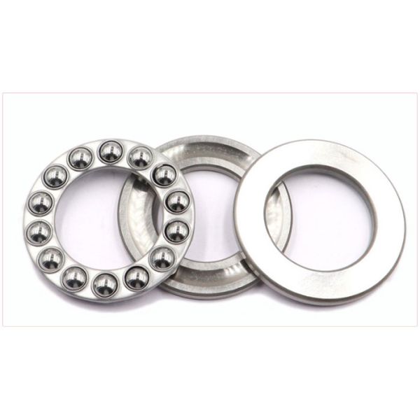 Шарикоподшипник тяги направления стали углерода одиночный с плоским местом