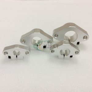 Soporte de eje de rodamiento lineal con brida, aluminio de alta calidad, ligero