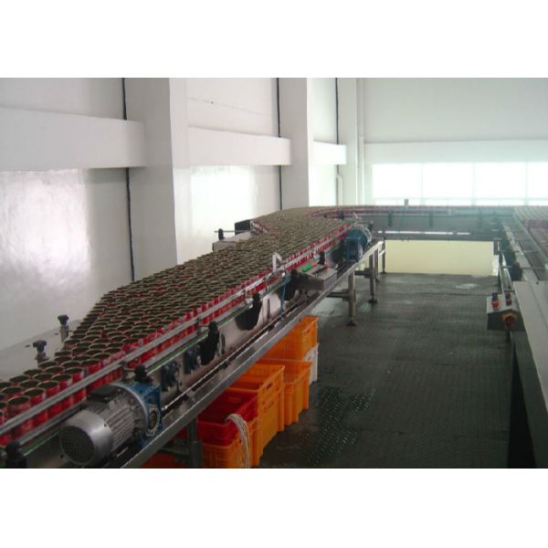 Auto Canning Production Line Salted / Sardine Fish Fish Processing Line Plant Equipment