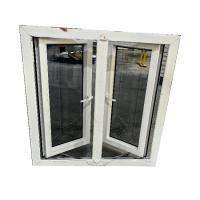 Argent / blanc / gris PVC maison vitrage vitrage fenêtres pour les ouragans cadre d'impact Couleur blanc