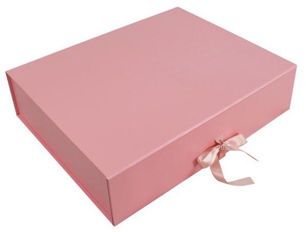 Offset Printing 800g Clamshell Rigid Cardboard Gift Box